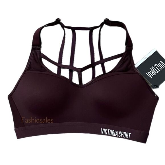 Victorias Secret Incredible Lightweight Max Maximum Support sport bra wine - Picture 1 of 4